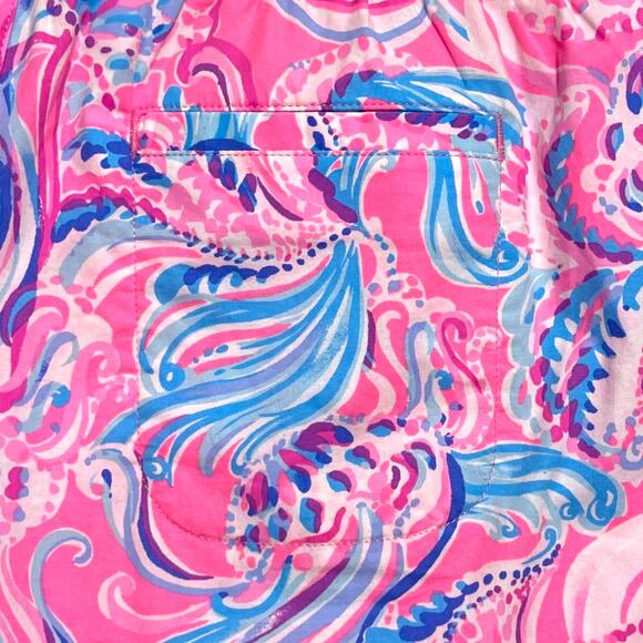 Lilly Pulitzer Ocean View Shorts – Prosecco Pink Don’t Be Jelly L - Picture 10 of 12